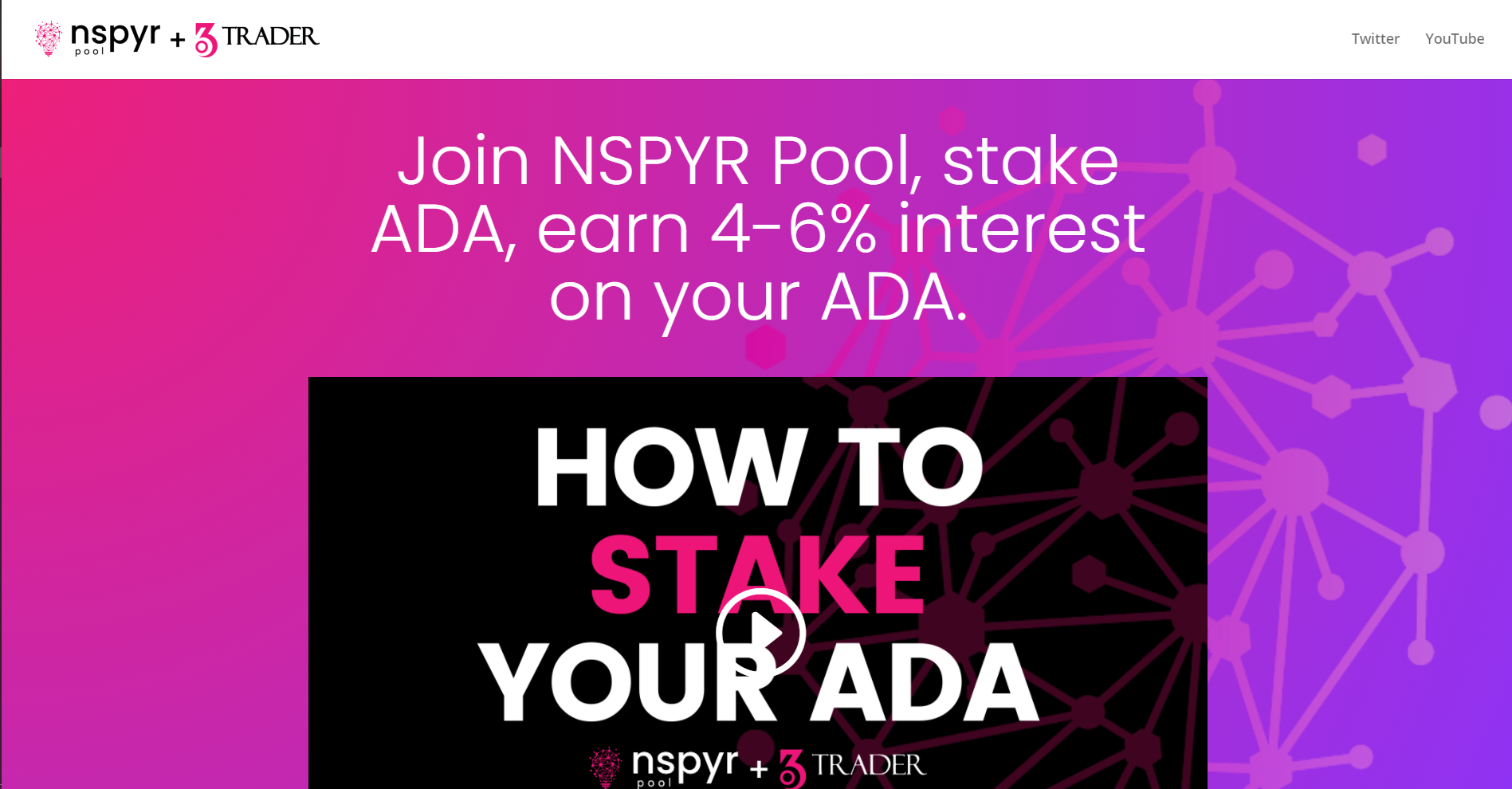 Earn 4-6% Cardano interest staking with nspyr + 360 trader ...
